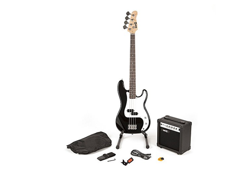 RockJam RJBG01-SK-SB Full Size Bass Guitar Super Kit
